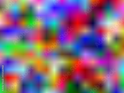 Colorful blurred lights, abstract background