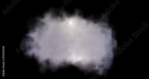 quick steam or smoke for video overlay photo