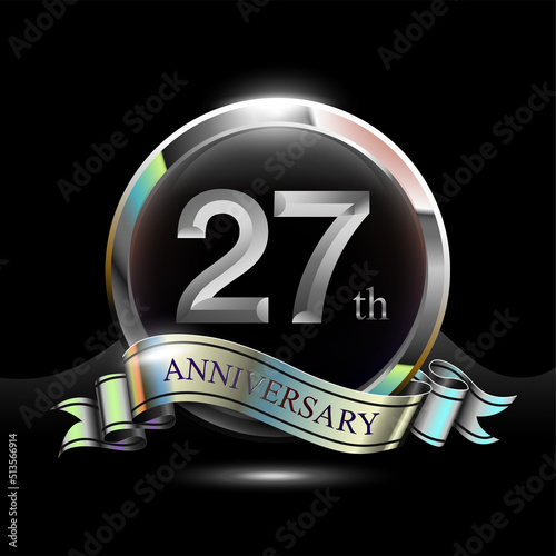 27th silver anniversary logo photo