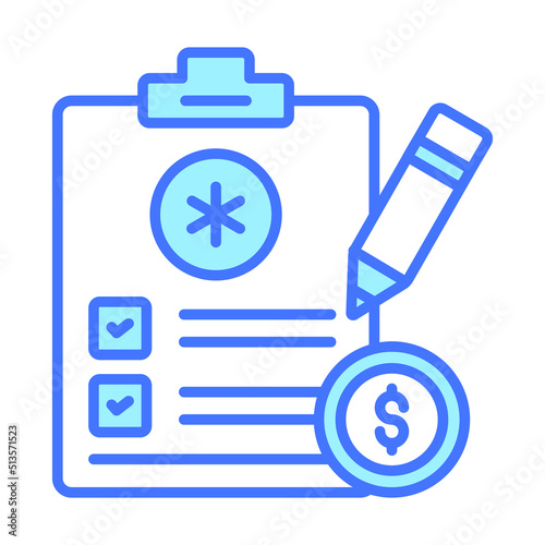medicine record Modern concepts design, vector illustration