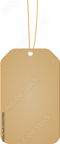 Price tag mockup clipart design illustration