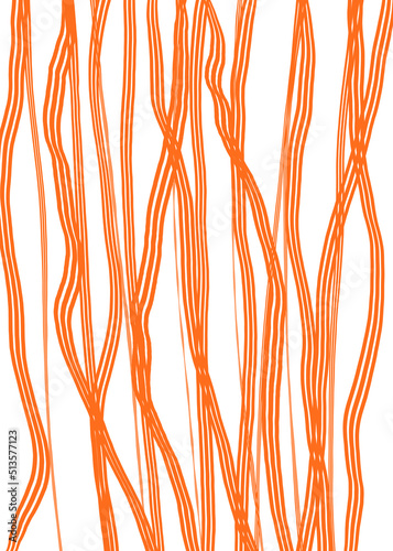 Fototapeta Naklejka Na Ścianę i Meble -  abstract white orange background, texture with stripes. Digital Illustration imitating Texture backgrounds.