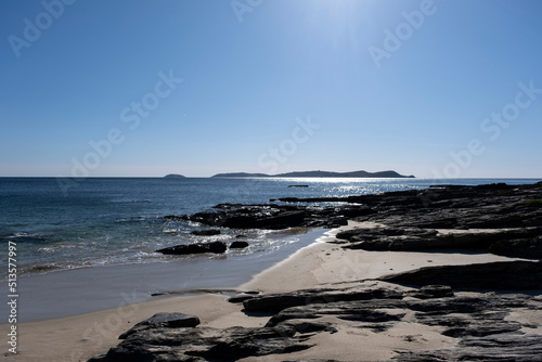 Atlantic Islands of Galicia National Park in Pontevedra, Spain