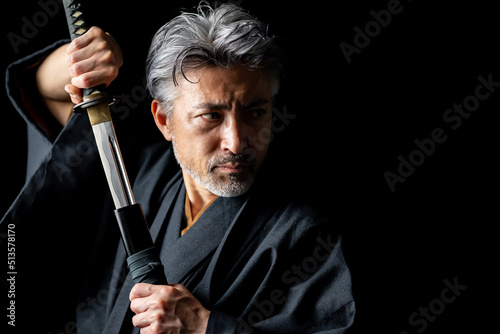 Photo 日本刀・刀・男性