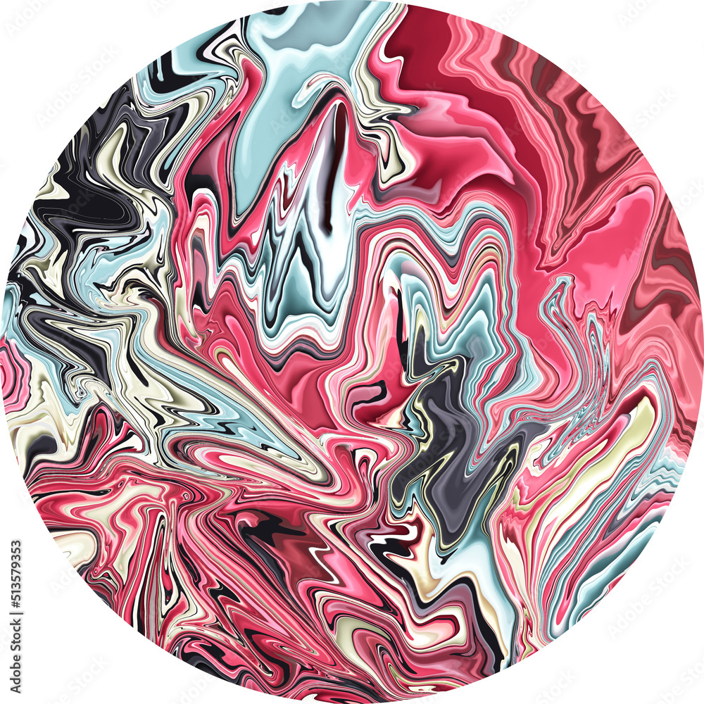 Obraz premium Colorful abstract expressionist digital painting background, contemporary art, modern art