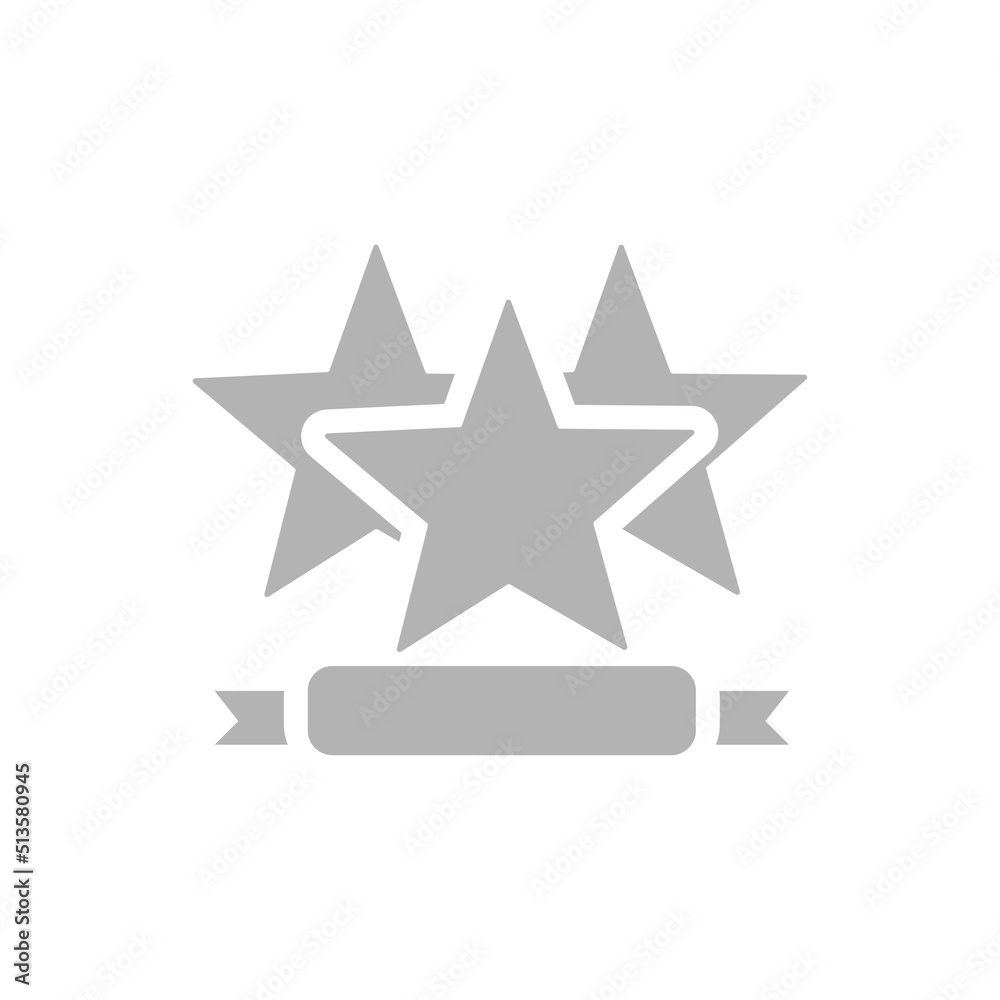 Obraz premium stars icon, evaluation concept, vector illustration