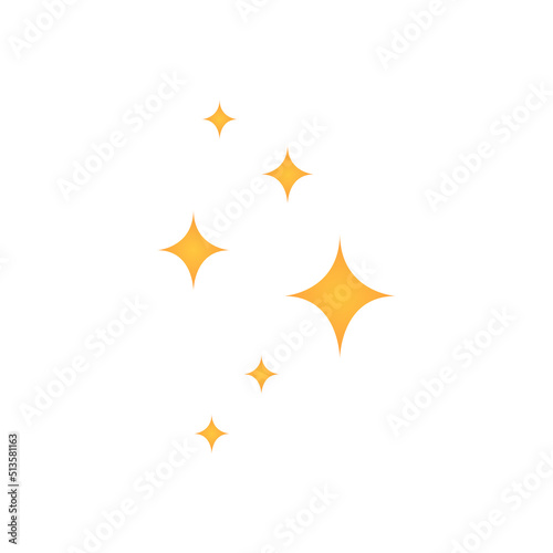 stars icon on a white background  vector illustration