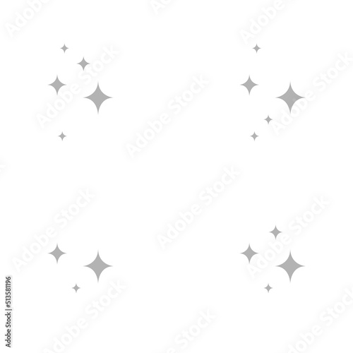 stars icon on a white background, vector illustration