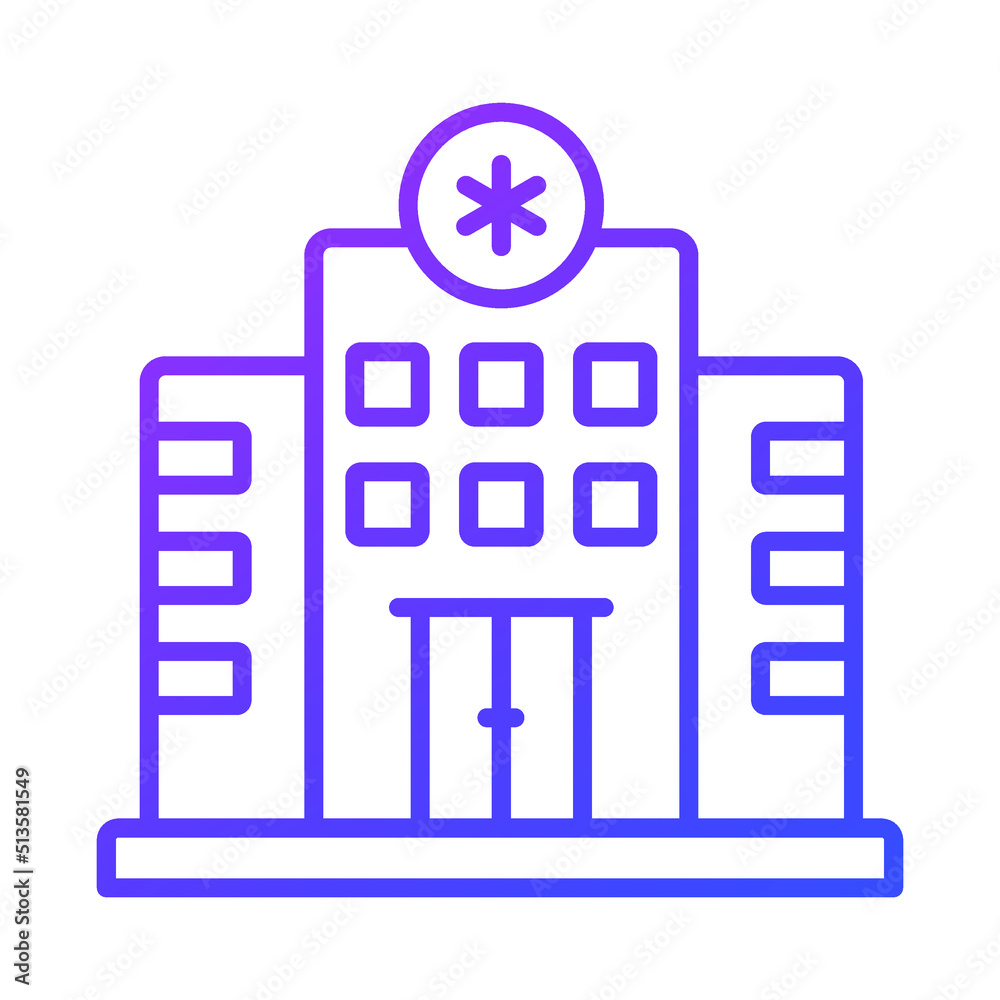 hospital building Modern concepts design, vector illustration hospital building Modern concepts design, vector illustration