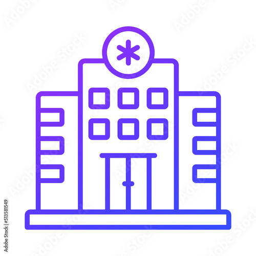 hospital building Modern concepts design, vector illustration © Creative studio 