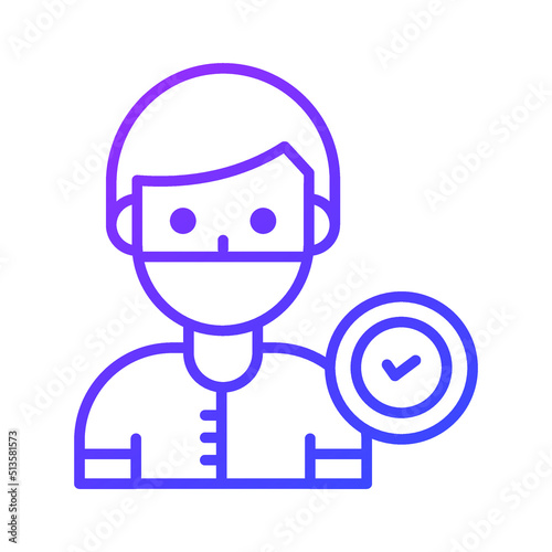 person Modern concepts design, vector illustration