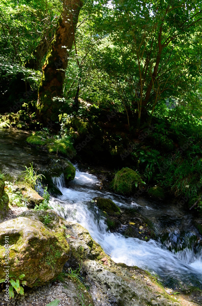 Fototapeta premium Wasserfall Bad Urach
