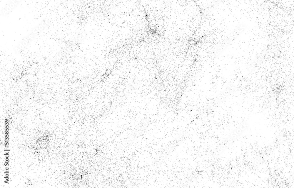 Dark Messy Dust Overlay Distress Background. Easy To Create Abstract Dotted, Scratched, Vintage Effect With Noise And Grain 
