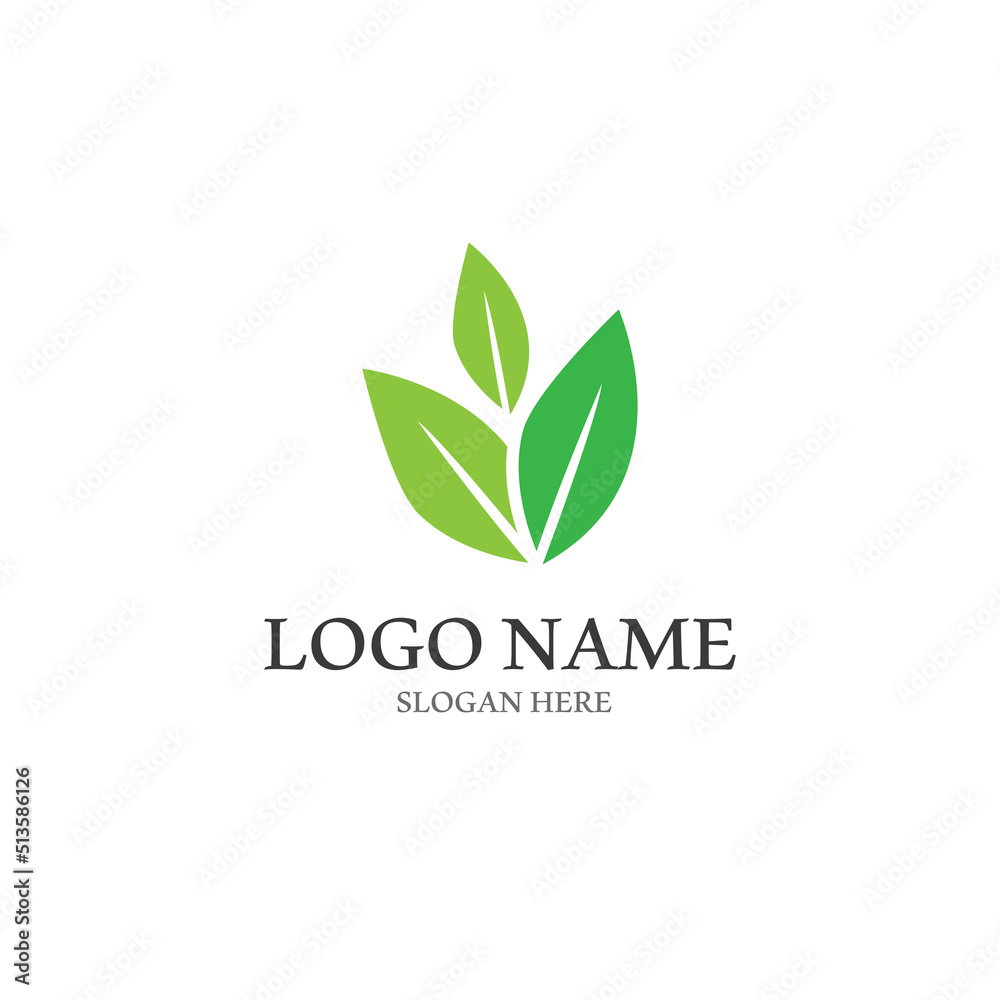 Logos of green Tree leaf ecology nature element vector Logos of green Tree leaf ecology nature element vector
