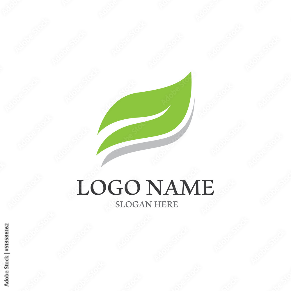 Logos of green Tree leaf ecology nature element vector Logos of green Tree leaf ecology nature element vector