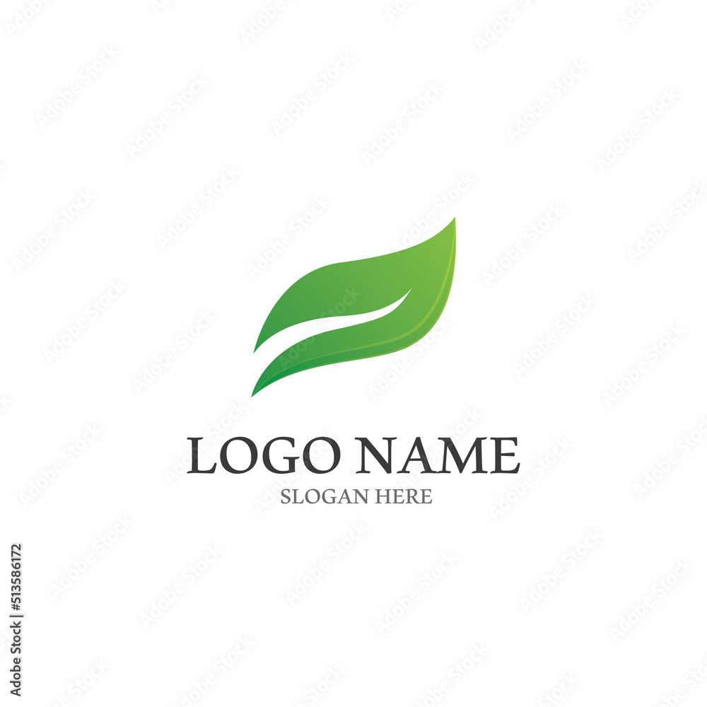 Logos of green Tree leaf ecology nature element vector Logos of green Tree leaf ecology nature element vector