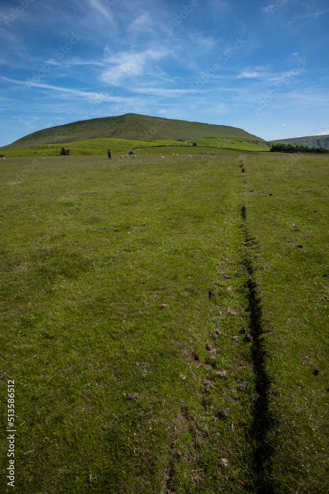 Naklejka premium Offa's Dyke in Wales