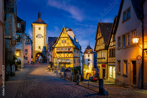 Plönlein in Rotenburg ob der Tauber