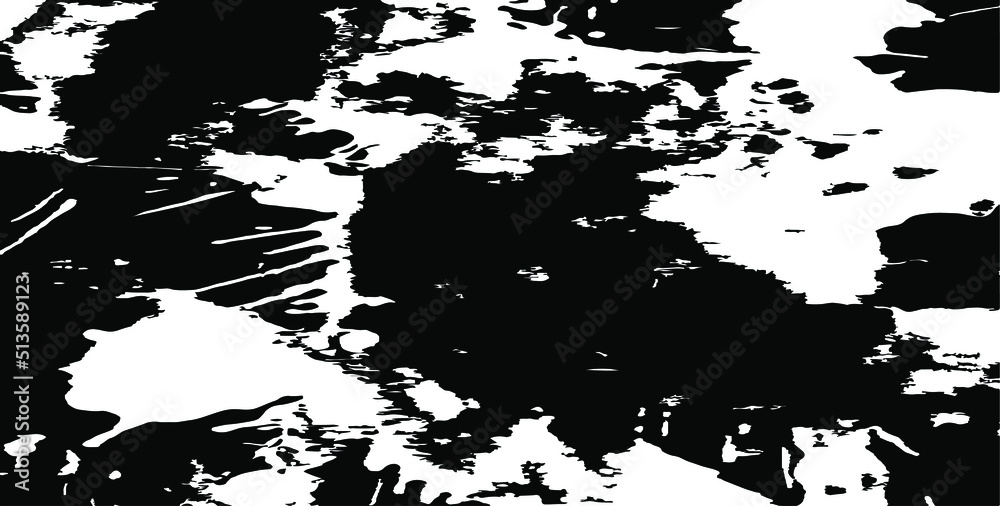 Naklejka premium Dark grunge urban texture vector. Distressed overlay texture. Grunge background. Abstract obvious dark worn textured effect. Vector Illustration. Black isolated on white. EPS10.