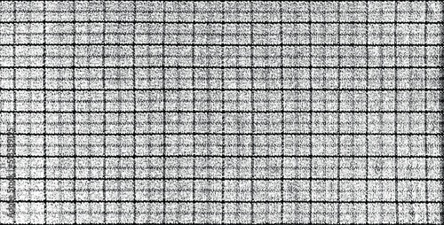 Vector fabric texture. Distressed texture of weaving fabric. Grunge background. Abstract halftone vector illustration. Overlay to create interesting effect and depth. Black isolated on white. EPS10.