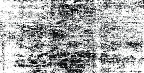 Scratched and Ckracked Grunge Urban Background Texture Vector. Dust Overlay Distress Grainy Grungy Effect. Distressed Backdrop Vector Illustration. Isolated Black on White Background. EPS 10. photo