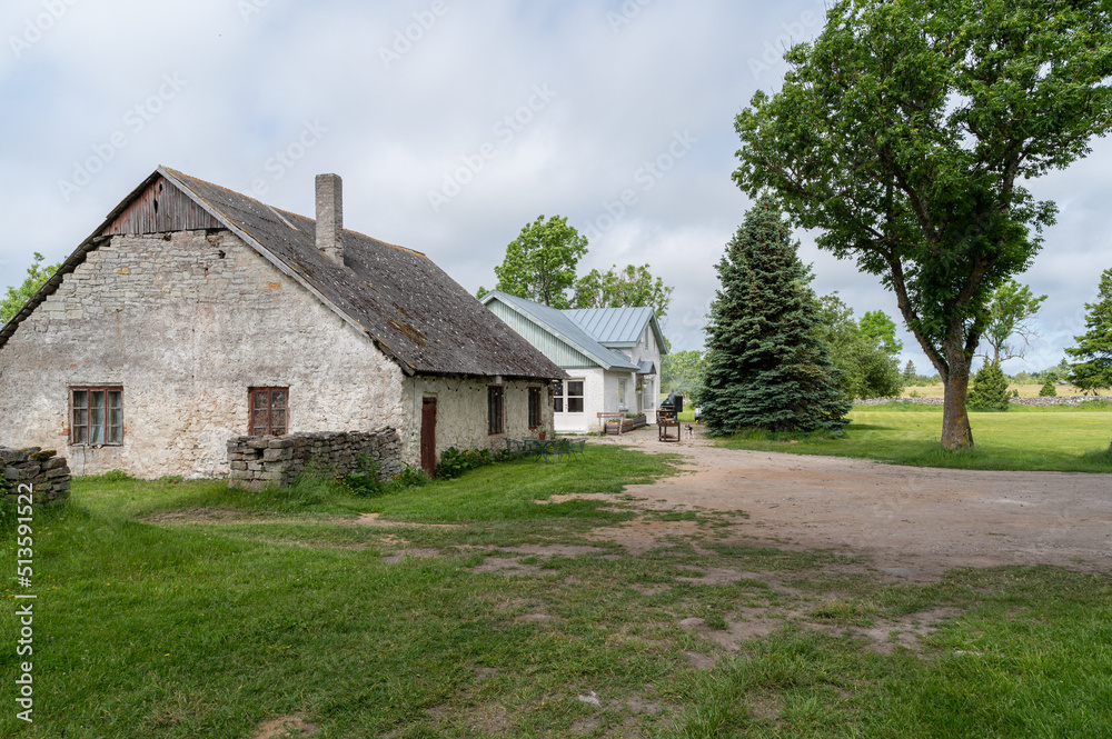 old barn in saaremaa