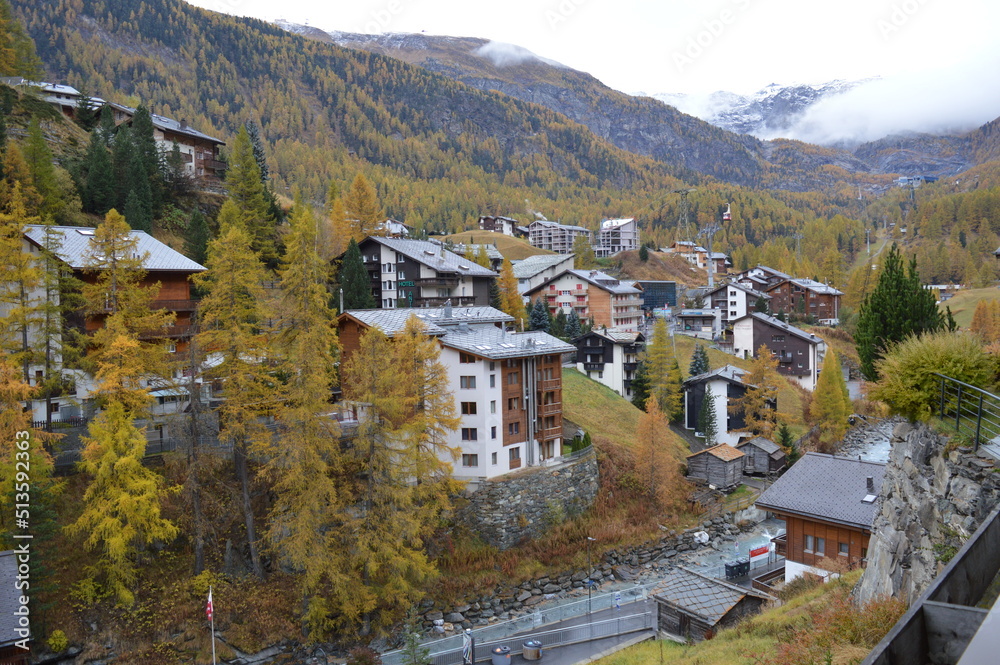 Obraz premium In the mountains in zermatt switzerland 
