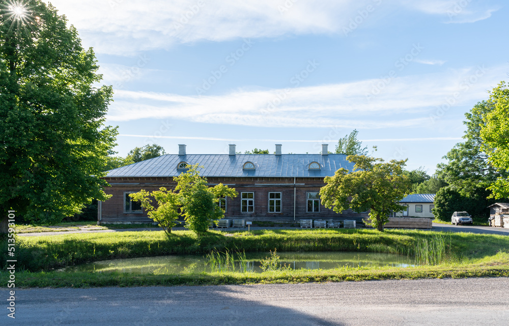 Obraz premium manor in saaremaa