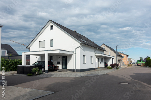 modern house facade in south germany © rudolfgeiger