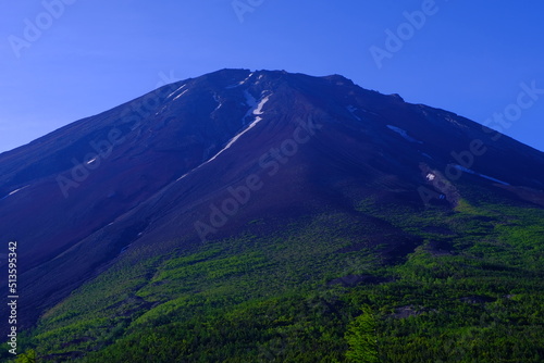 Mt. Fuji from the 4th to 5th stations Okuniwa 06/27/2022