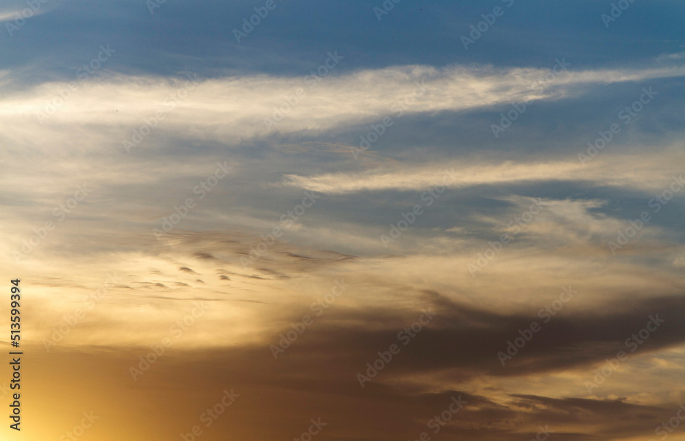 clouds at sunset,sky, sunset, clouds, sun, blue, sunrise, nature, cloud, light, sunlight, dusk, evening, orange, yellow, summer, cloudscape, beautiful, landscape, color, heaven, bright, weather, 