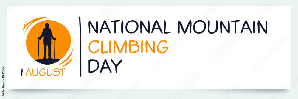 National Mountain Climbing Day, held on 1 August.