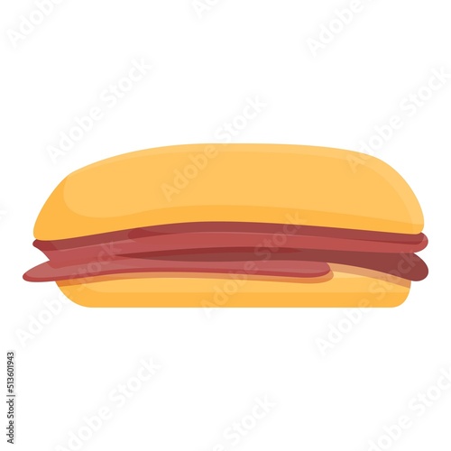 Argentina sandwich icon cartoon vector. South america. Latin landmark