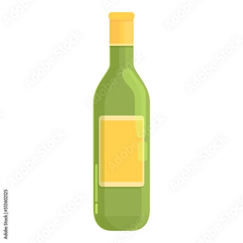 Argentinian wine bottle icon cartoon vector. Travel america. Culture tourism