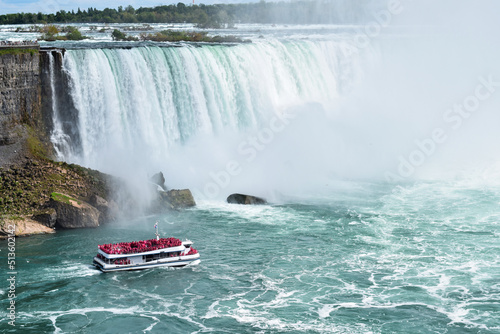 Boat cruise at Niagara Falls Canada © Julia
