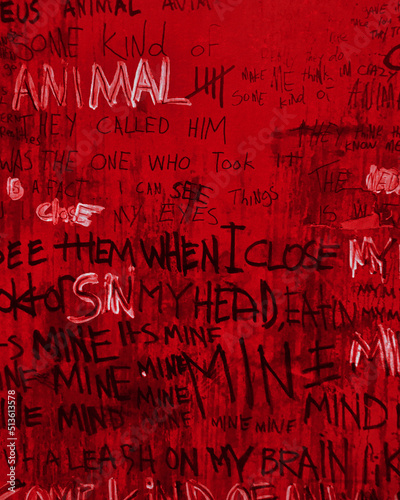 Scary Handwriting on Wall