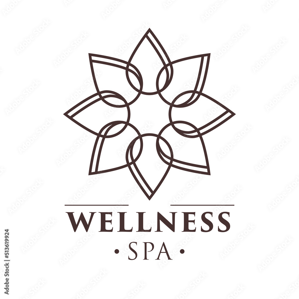 wellness spa badge wellness spa badge