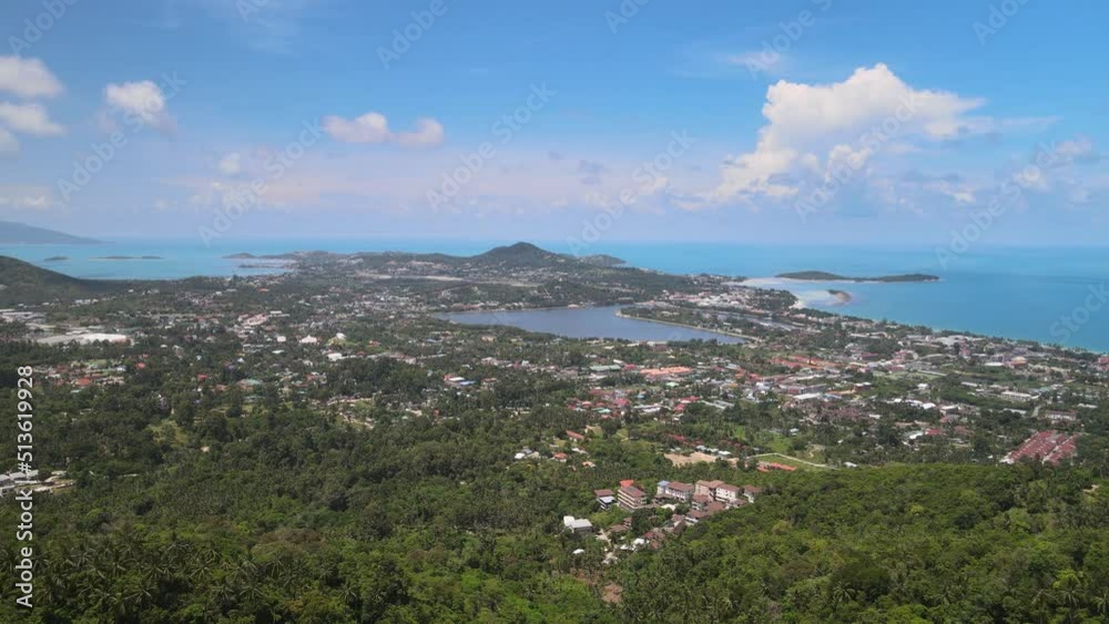 Aerial views of Koh Samui, Thailand Aerial views of Koh Samui, Thailand