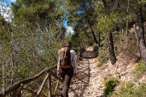 Hiking the famous Nature Trail Mergoli Vignanotica, Gargano Peninsula photo