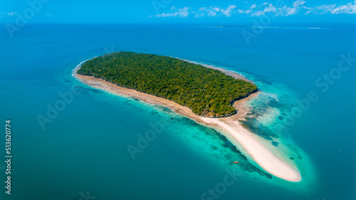 aerial view of the niamembe island, Zanzibar © STORYTELLER