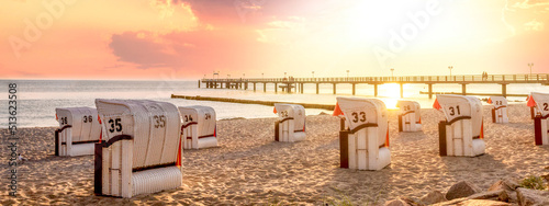 Seebrücke, Kühlungsborn, Ostsee, Mecklenburg Vorpommern, Deutschland  photo