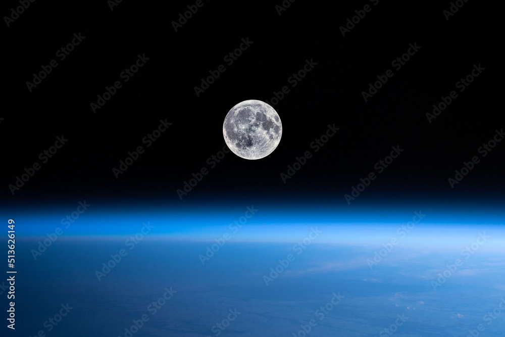 Obraz premium full moon in the night