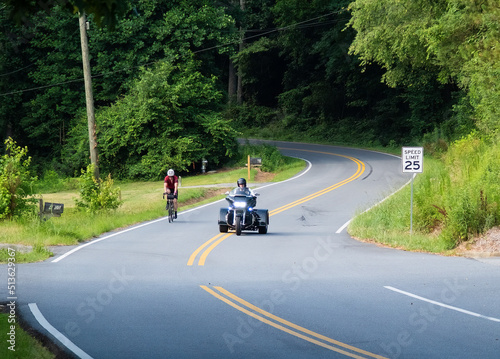 Rider in the GA400 City Tour with Escort