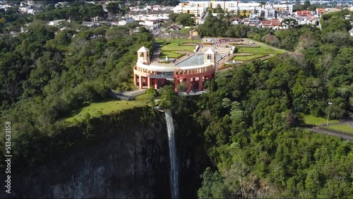 Waterfall at Parque Tangua em Curitiba photo