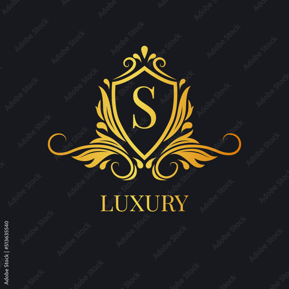 luxury letter template logo.logo for boutique,wedding,hotel,jewelry etc.premium vector design luxury letter template logo.logo for boutique,wedding,hotel,jewelry etc.premium vector design
