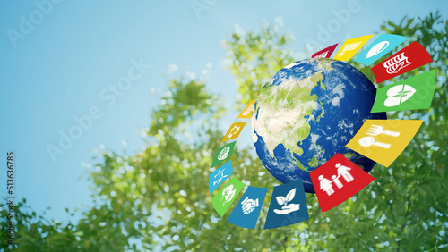 SDGsイメージ サステナブル 地球環境