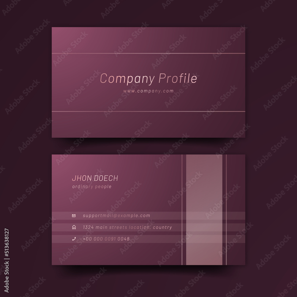 Luxury Business Card Template Luxury Business Card Template