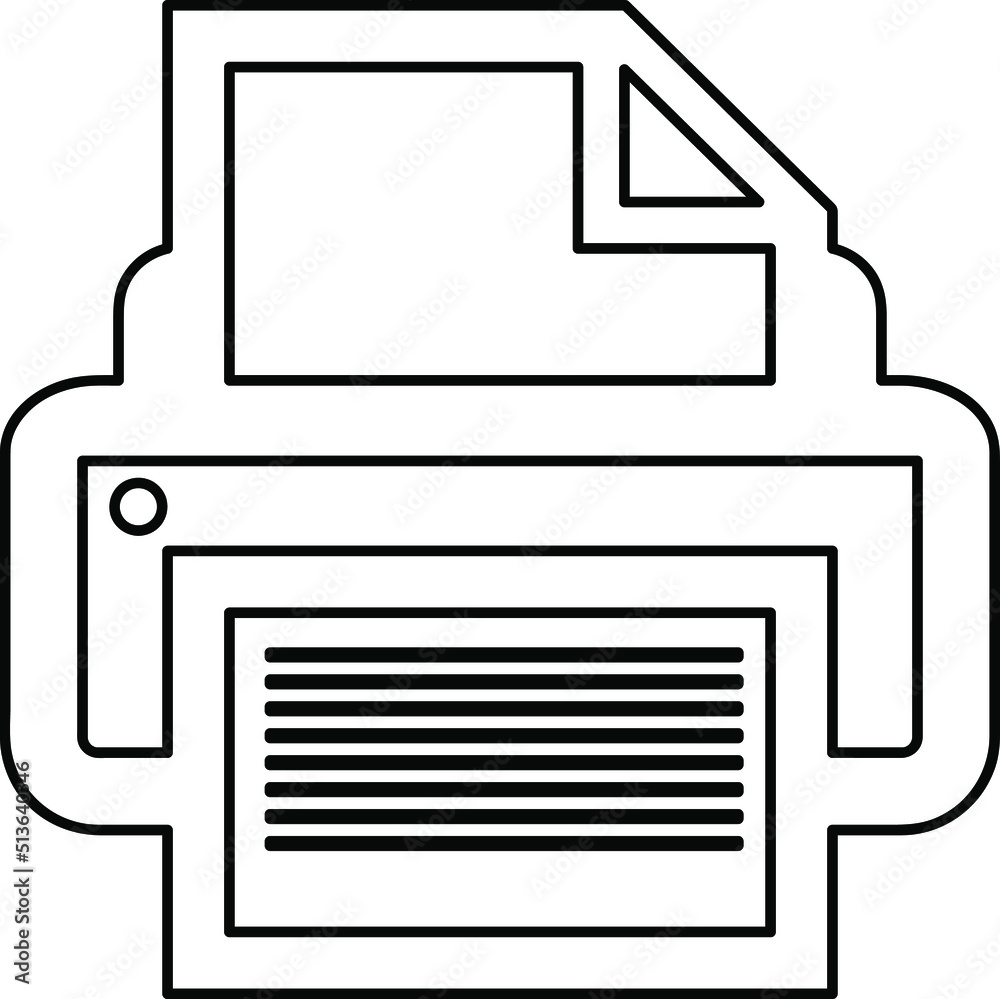 vector printer icon illustration on white background..eps
vector printer icon illustration on white background..eps