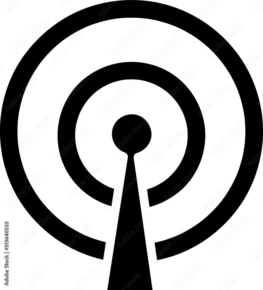 WIFI Icon vector design on white background 6.eps WIFI Icon vector design on white background 6.eps