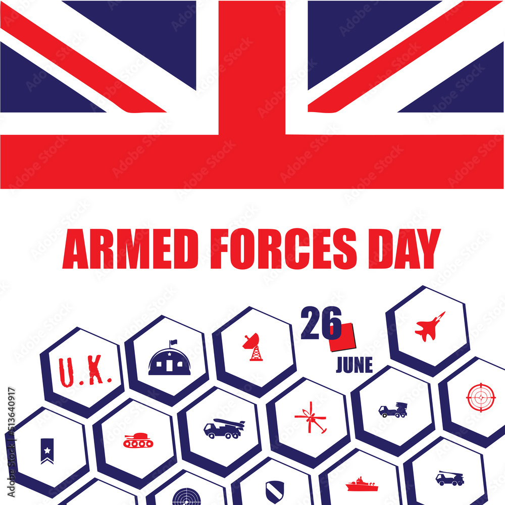 Obraz premium Armed Forces Day